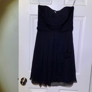 Little black strapless dress